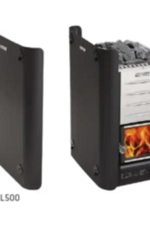 Harvia Beschermmantel voor houtkachel - 3 kanten Laatste Versie