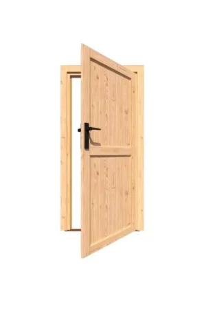 Woodacademy Douglashouten enkele deur dicht - rechtsdraaiend Hete Deal