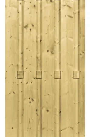 Azalp tuinscherm vurenhout recht horizontaal Must-Have