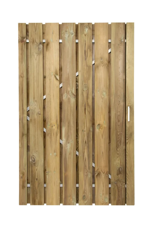 Azalp tuindeur Grenen frame universeel Gecertificeerd