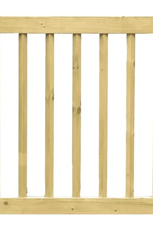 Azalp vurenhouten deur recht kader 80x100 cm Gratis Retour