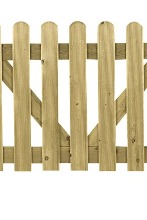 Azalp vurenhouten deur relief rond Dagaanbieding