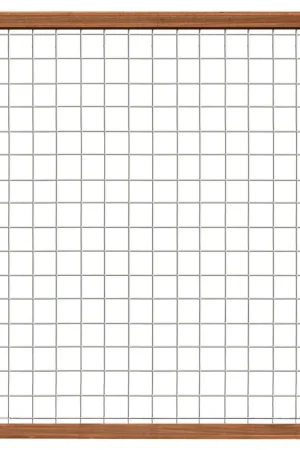 Voordeelprijs Azalp draadscherm Bangkirai kader