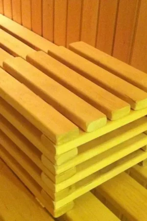 Voordeelprijs Azalp sauna voetsteun - elzen