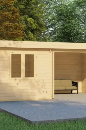 Actieprijs Graed Blokhut Jumpy met luifel