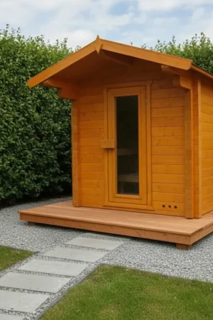 Actieprijs Azalp buitensauna Nauttia 180x120 cm