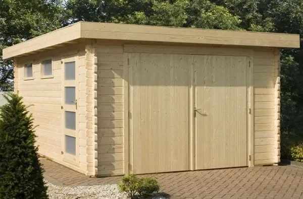 Azalp Houten Garage Thijs Modern Betrouwbaar