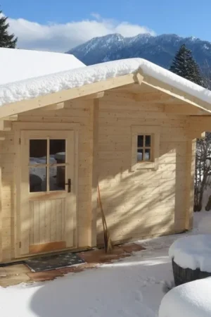 Bestseller Azalp buitensauna Mokki 386x210 cm