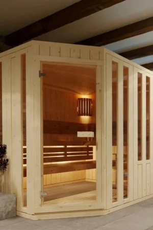 Speciale Aanbieding Azalp binnensauna Nurkka 266x266 cm