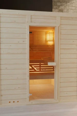Meest Verkocht Azalp massieve sauna Genio 220x190 cm