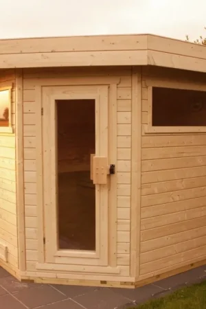 Actieprijs Azalp buitensauna Katsoa 199x249 cm