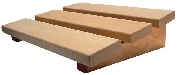 Azalp sauna hoofdsteun Classic - elzen Rechtstreeks Van De Fabrikant