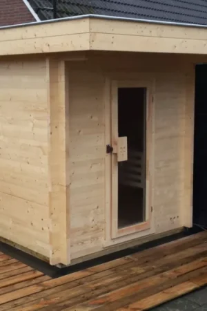 Voordeelprijs Azalp buitensauna Littea 250x210 cm