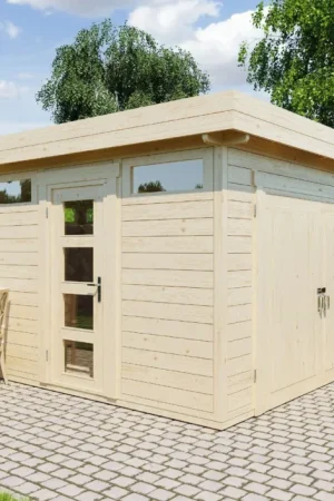 Weekendaanbieding Azalp Houten Garage Arno Modern