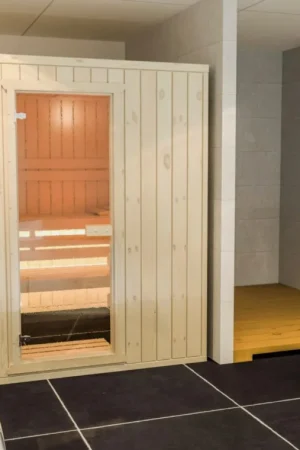 Aanbieding Azalp massieve sauna Rio Standaard 185x185 cm