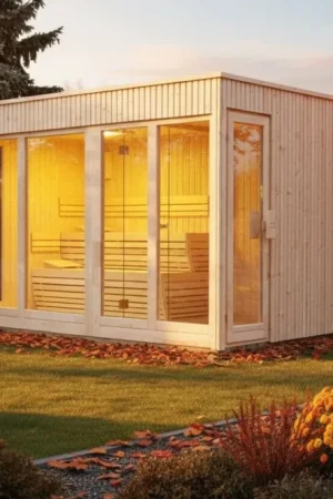 Azalp Royal Class buitensauna Kaunis 366x217 cm Koop Vandaag