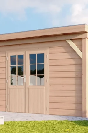 WoodAcademy douglas tuinhuis Crown Bestel Nu