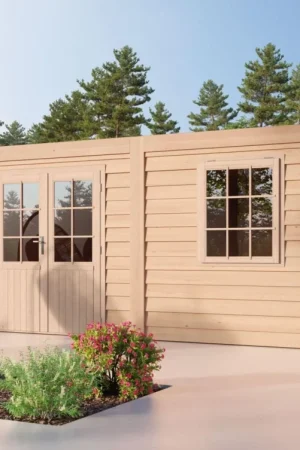 Woodacademy douglas tuinhuis Borniet Essential Direct Beschikbaar