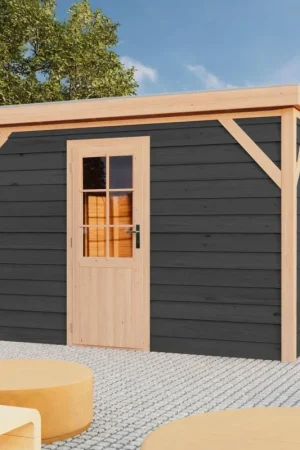 WoodAcademy houten tuinhuis Count nero Betrouwbaar