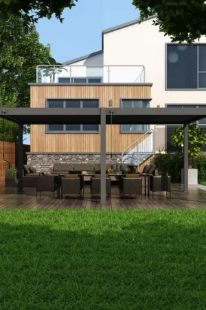 Voordeelprijs Porchenzo Paros Max aluminium overkapping