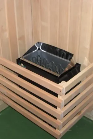 Azalp saunakachel beschermrek L-vorm 63x44 cm - elzen Weekendaanbieding