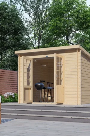 Beperkt Aanbod Interflex blokhut 3030 L