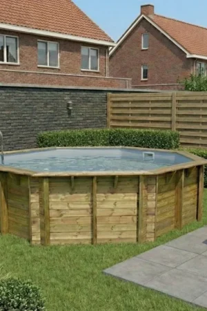 Ubbink Océa 430 x 120 cm houten zwembad Express Levering