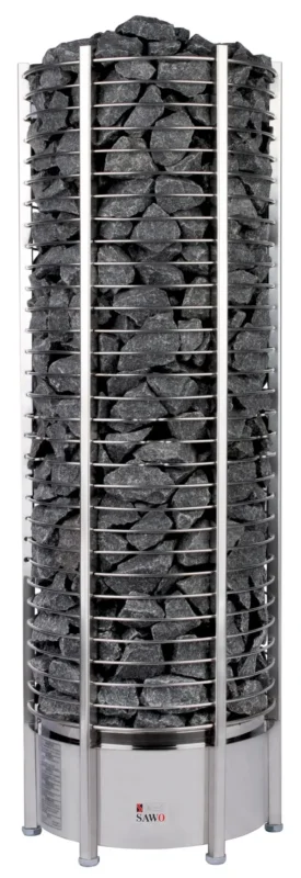 Premium Sawo TH6-120NS-P Tower Round saunakachel