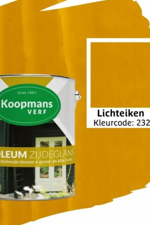 Voordeelprijs Koopmans Perkoleum Lichteiken Zijdeglans Transparant 2.5L
