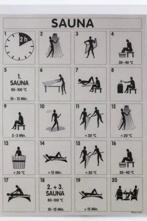 Hot Orange sauna gebruiksaanwijzing (A4 formaat) Bestel Nu