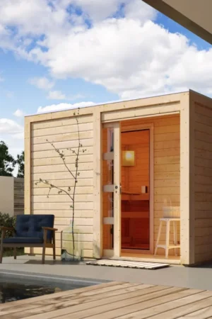 Karibu 80796 Cuben buitensauna Hete Deal