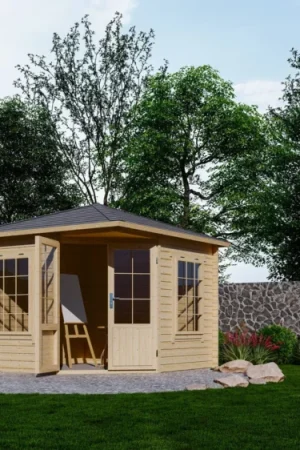 Voordeelprijs Interflex blokhut 3055 G Plus