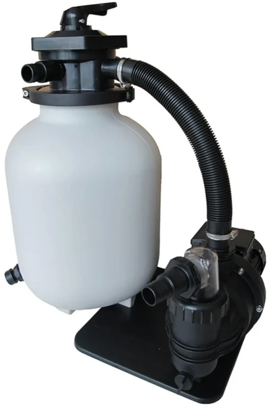 Uitverkoop Aquaforte SQ-460 Squaretank zwembadfilterset -10m3 - tot 50.000 liter