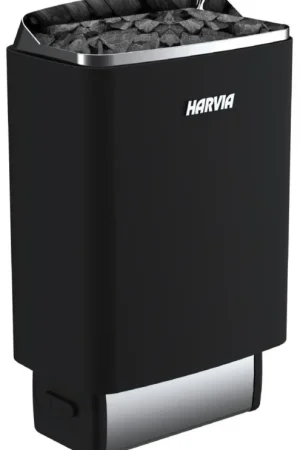 Betaalbaar Harvia TopSteel M80E saunakachel - zwart