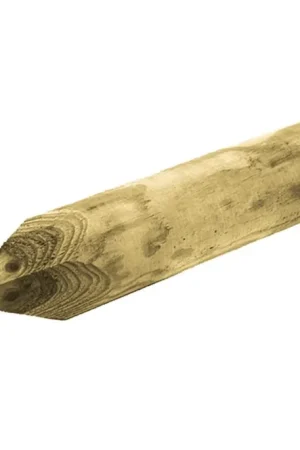 Voordeelprijs Azalp ME Vuren Ronde Paal Geschaafd 6 cm