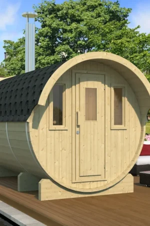 Rechtstreeks Van De Fabrikant Interflex barrelsauna 3.3