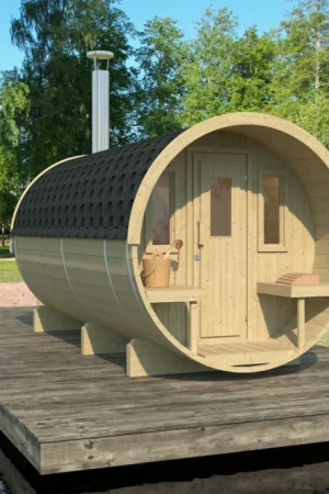 Dagaanbieding Interflex barrelsauna 4.0