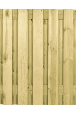 Azalp tuinscherm Grenen voor beton 19 planken Direct Verzonden