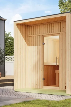 Karibu 196 Laguna buitensauna Exclusieve Aanbieding