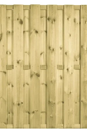 Azalp tuinscherm recht RVS geschroefd Lage Kosten