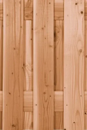 Azalp tuinscherm Coloured Wood fijnbezaagd Koopje