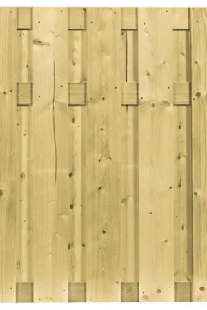 Azalp tuinscherm vurenhout recht verticaal Gecertificeerd