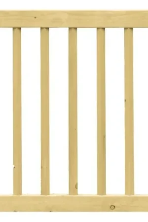 Azalp vurenhouten hek recht kader Bestseller