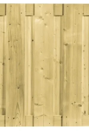 Azalp tuinscherm vurenhout recht verticaal Goedkoop