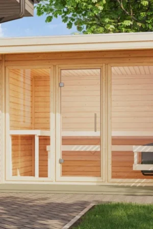 Karibu 184 Angkor 3 buitensauna Beperkt Aanbod