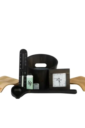 Speciale Aanbieding Sawo saunaset Luxe - zwart