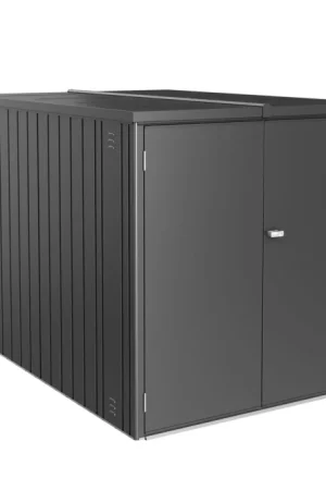 Nu Kopen Biohort fietsenberging MiniGarage Donkergrijs Metallic