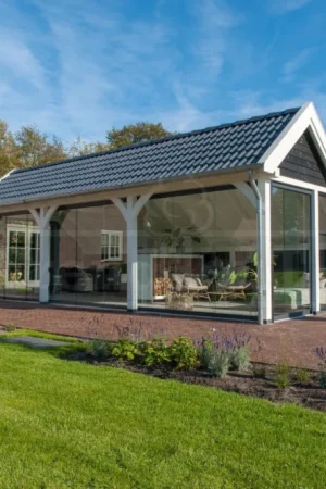 Trendhout kapschuur de Hoeve XL - rechts Veilige Betaling