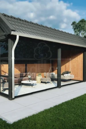 Trendhout kapschuur de Hoeve XL - rechts Shop Nu