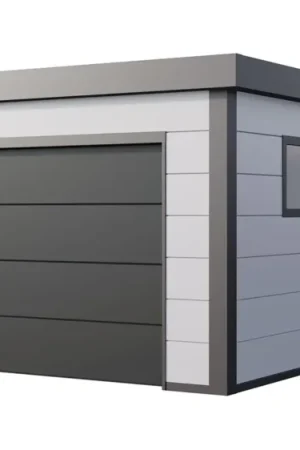 Telluria 3654G metalen garage Lage Kosten